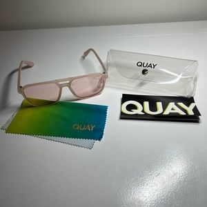 NEW Quay Australia Pink “On the Fly” Sunglasses style 126